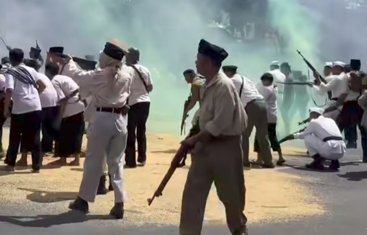 Aksi teatrikal di Parade Juang 2025. (Foto: Istimewa)