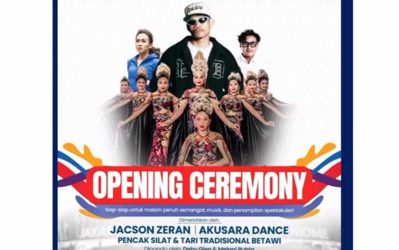 Opening Ceremony POPNAS XVII dan PEPARPENAS XI 2025 di Jakarta