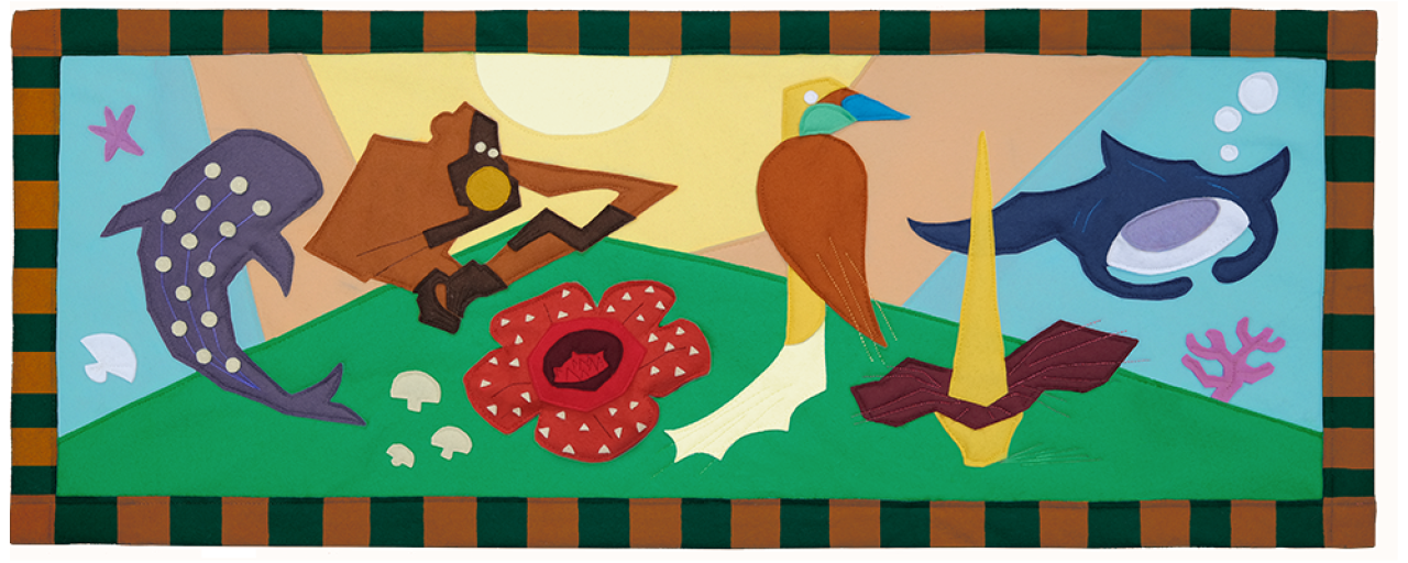 Google Doodle Merayakan Hari Cinta Puspa dan Satwa Nasional