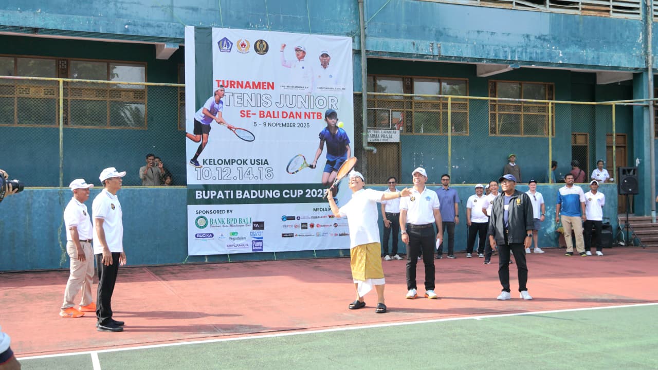 Badung Gelar Turnamen Tenis Junior Terbuka Bupati Badung Cup 2025