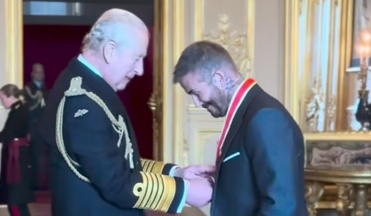 Sir David Beckham Diberi Gelar Kebangsawanan oleh Raja Charles III