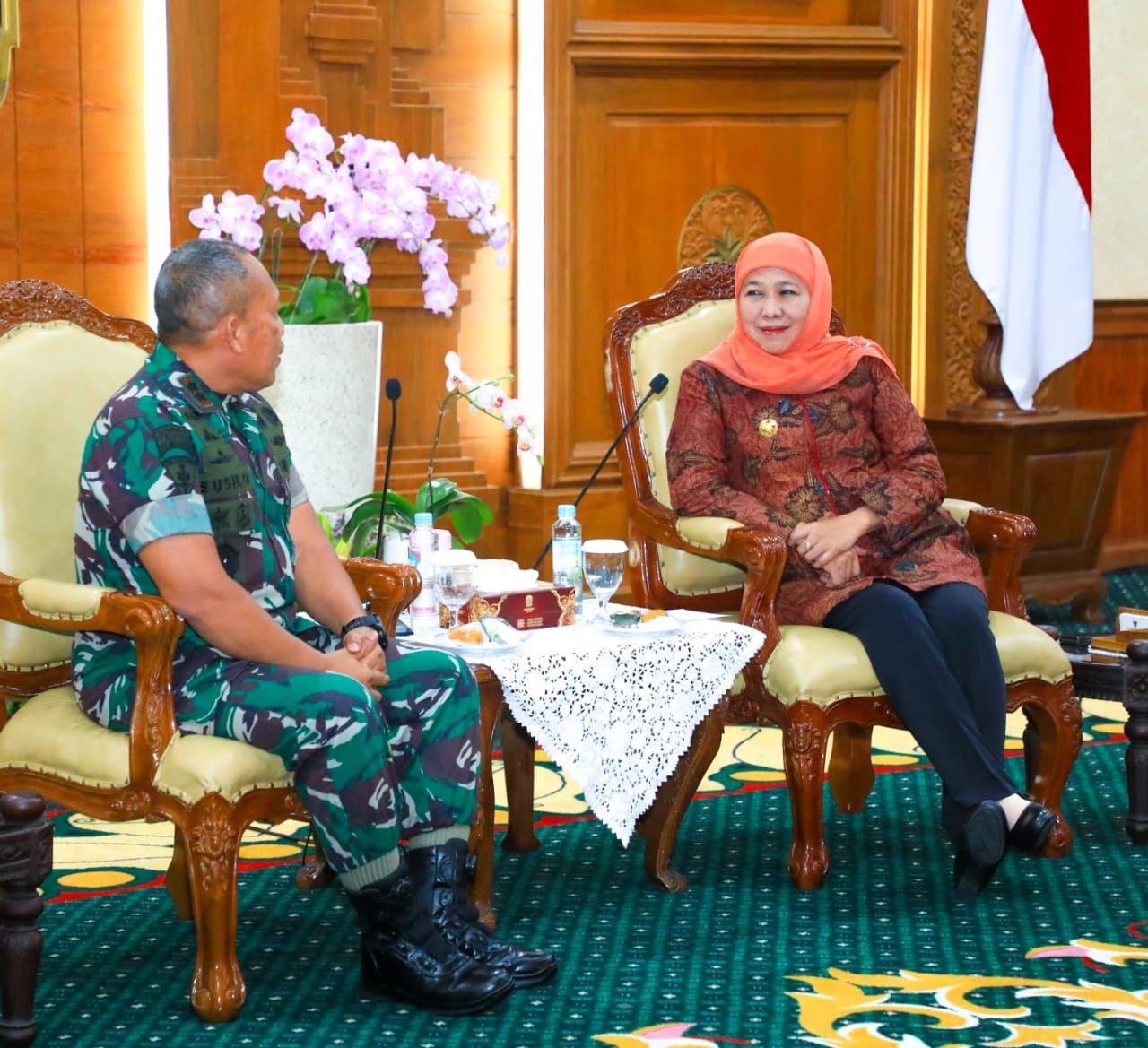 Bentuk Sinergitas, Pemprov Jatim Renovasi Rumah Prajurit Divisi 2 Kostrad Malang