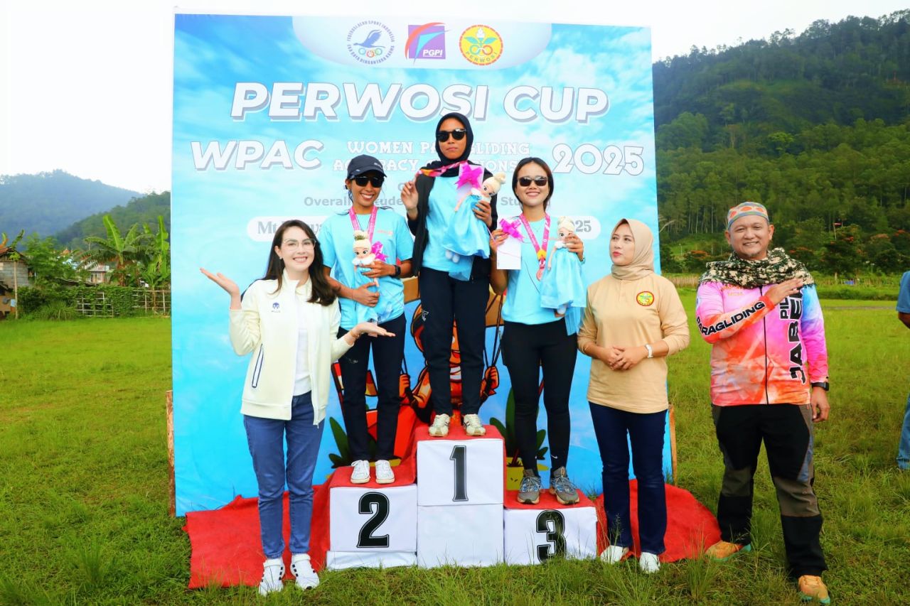 Perwosi Cup WPAC 2025 Buka Jalan Bagi Atlet Paralayang Wanita Jatim