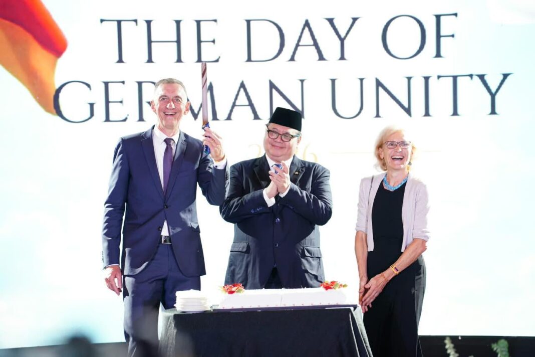 Airlangga Hartarto dalam peringatan German Unity Day 2026 di Jakarta