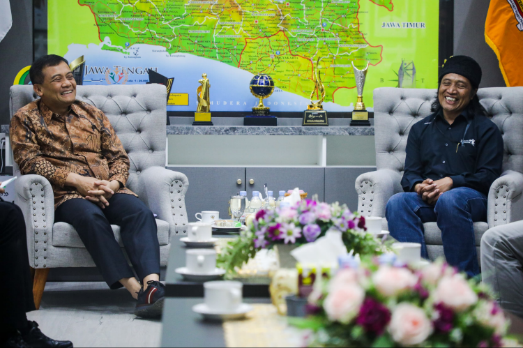Alif Faozi bertemu Ahmad Luthfi membahas Dieng Culture Festival 2026