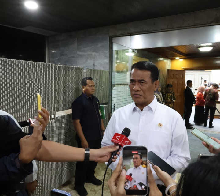 Mentan Amran Sulaiman menjelaskan strategi anggaran pertanian 2027