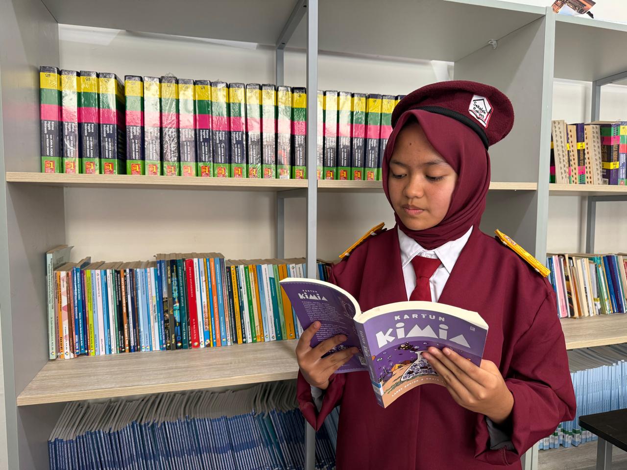 Minat Baca Siswa Sekolah Rakyat Solok Meningkat