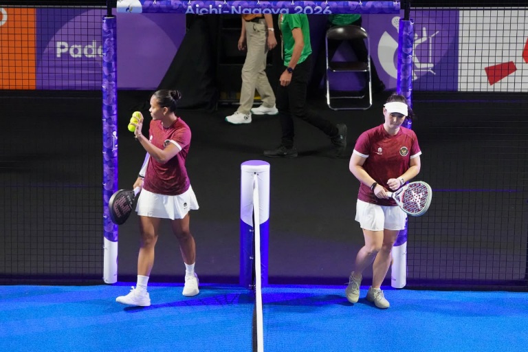 Novela Putria dan Beatrice Gumulya di semifinal padel Asian Games 2026